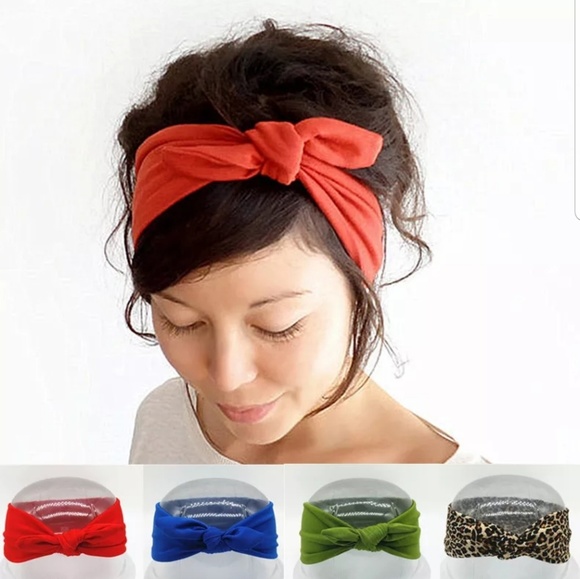 Accessories - ❣[2 for $10]❣Top Knot Rabbit Ears Headband